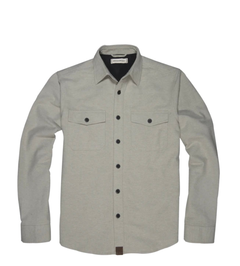 Dakota Grizzly Button Up Shirts MAJOR D1219-021 Pumice