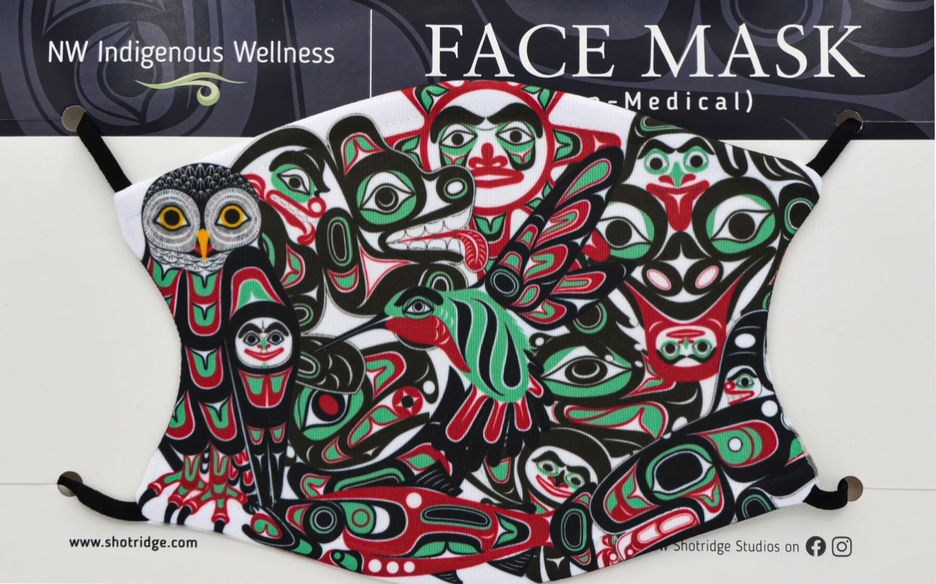 NW Indigenous Wellness Formline Non Medical Face Masks